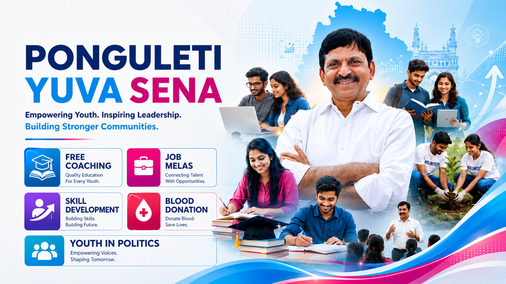 Ponguleti Yuvasena Banner